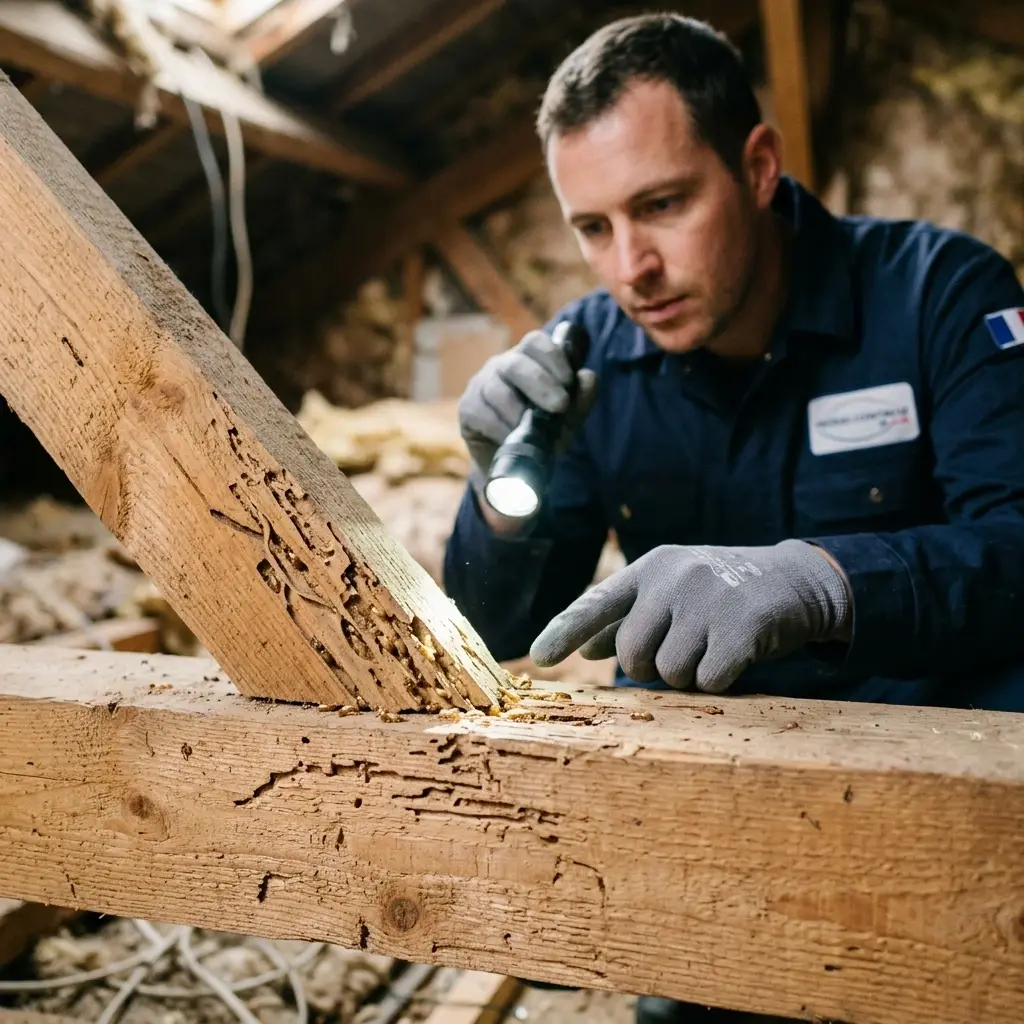 Comment prévenir et réagir face aux termites à Coubron