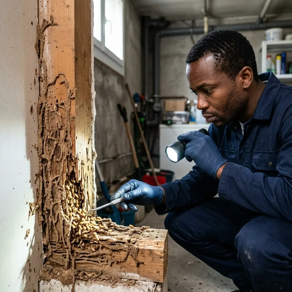 Un traitement technique et ciblé contre les termites