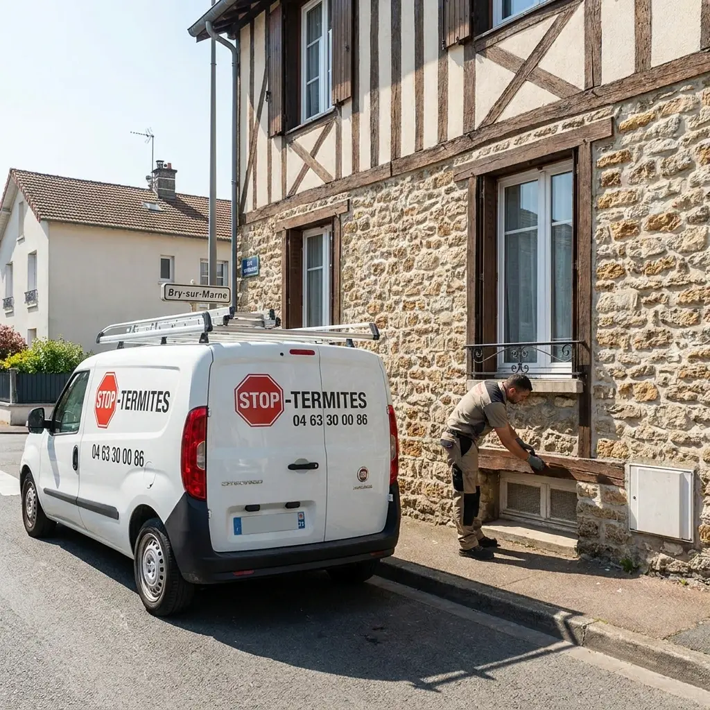Comment se déroule l'intervention à Bry-sur-Marne ?