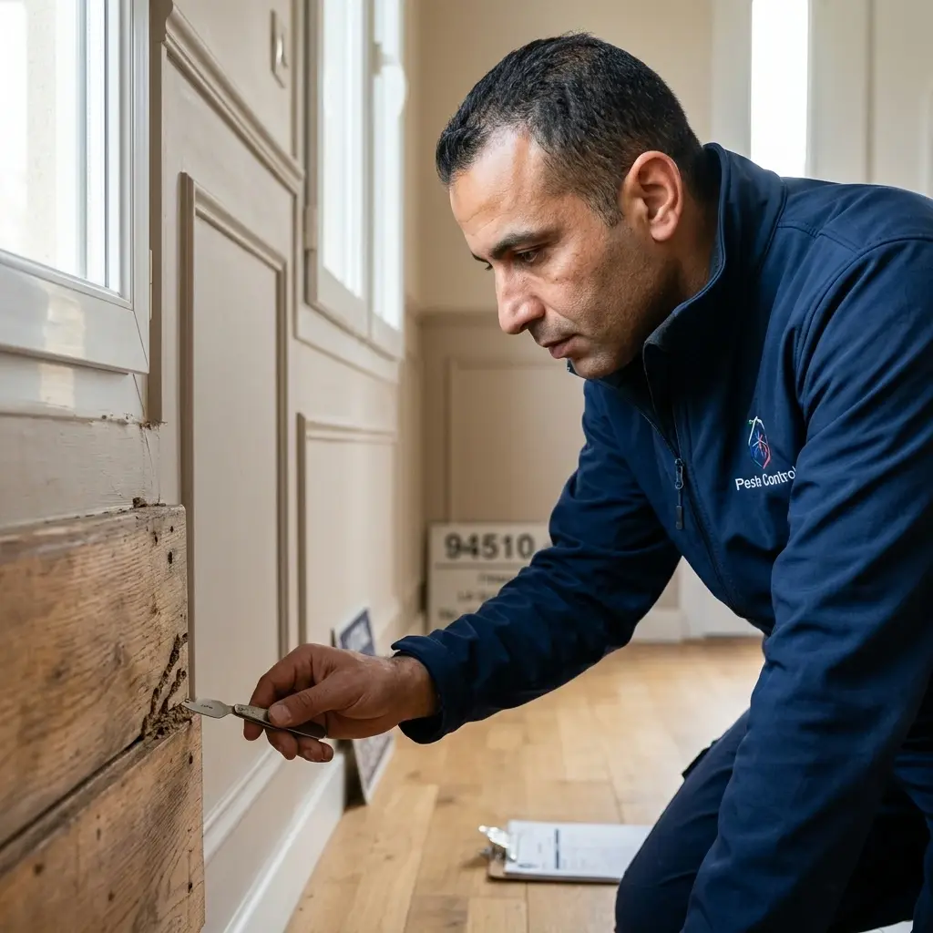 Un traitement ciblé contre les colonies de termites