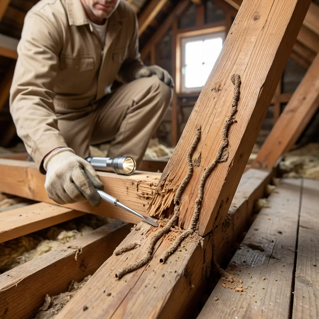 L'approche technique pour éradiquer les termites