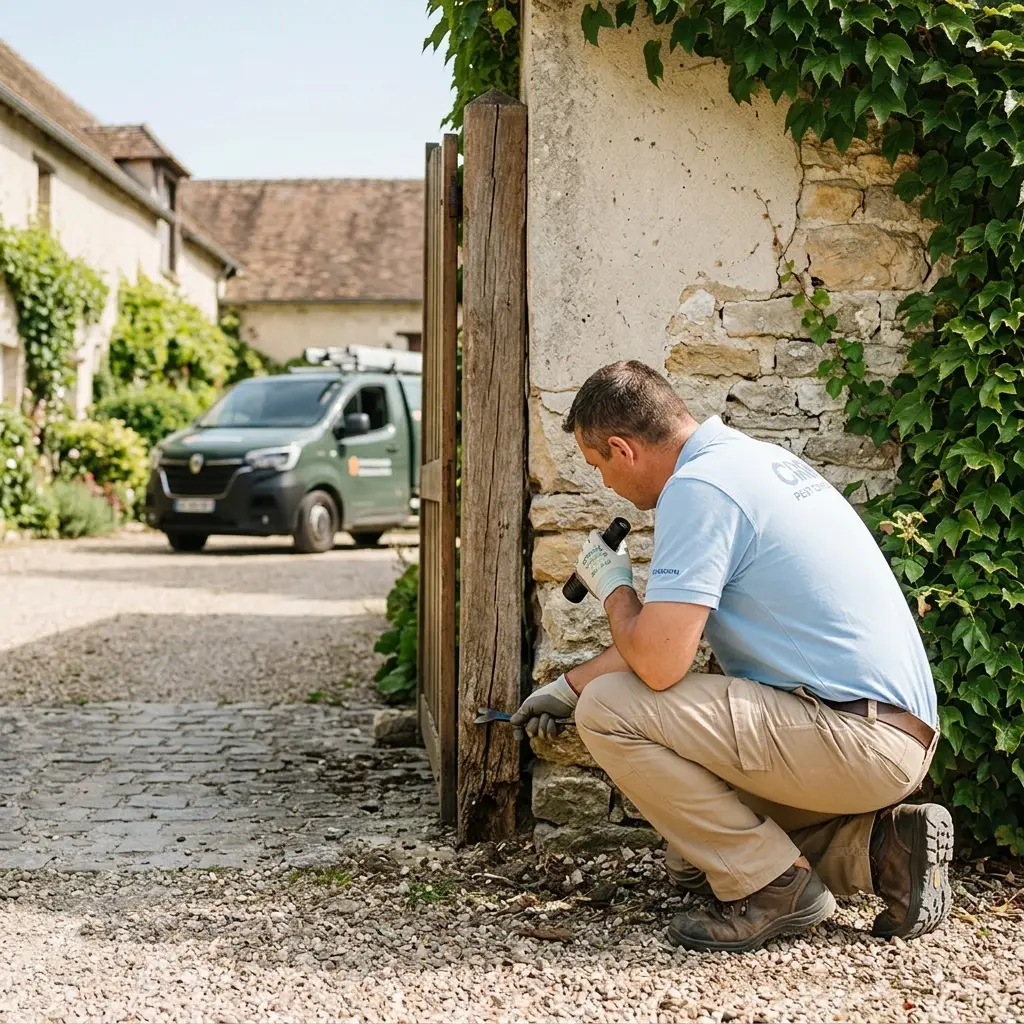Comment se déroule l'intervention à Chaumontel ?