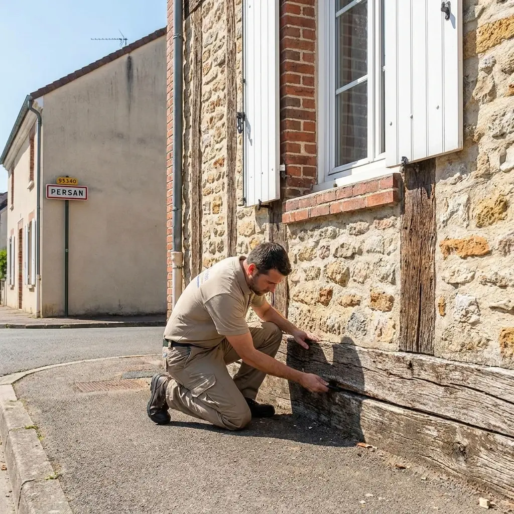 Comment se déroule l'intervention à Persan ?