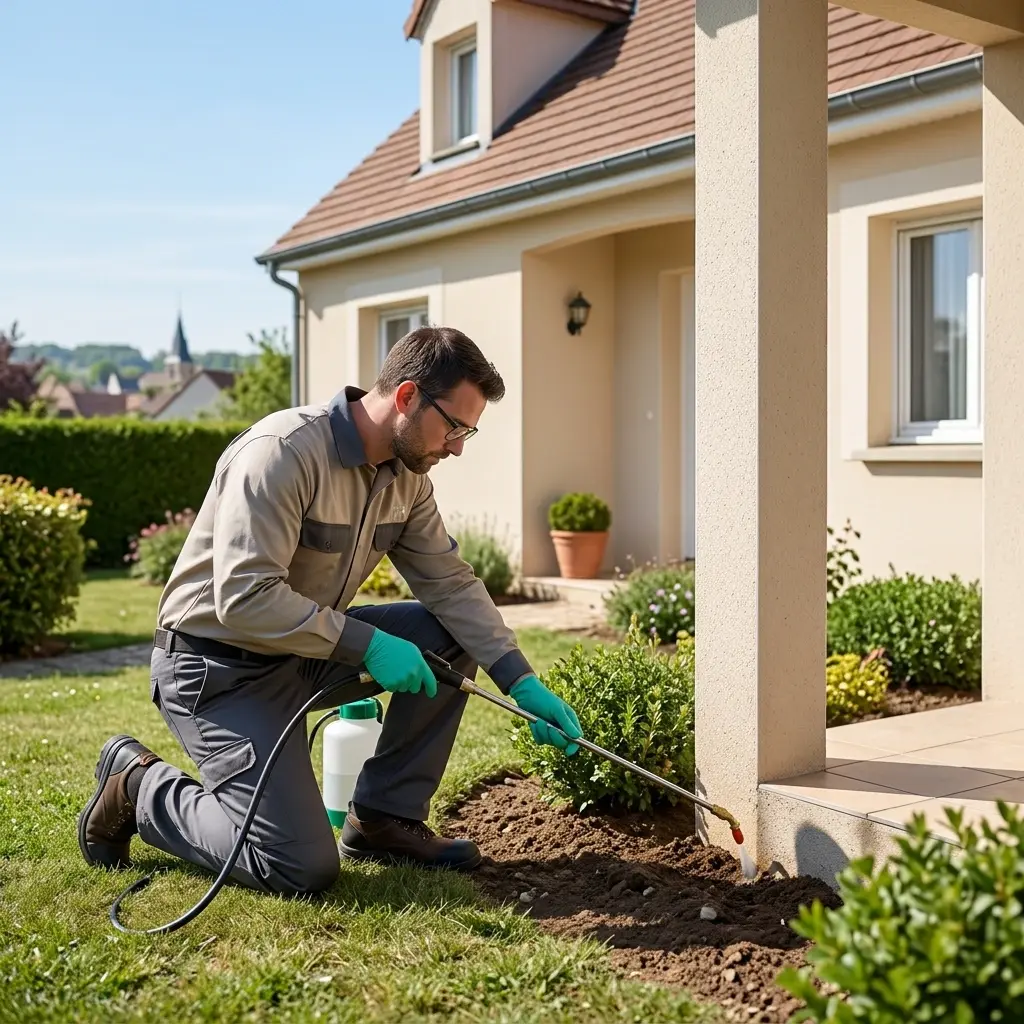 Un traitement technique et ciblé contre les termites