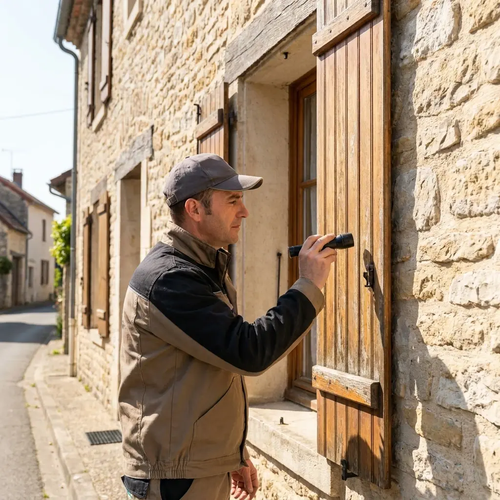 Comment se déroule l'intervention contre les termites à Andilly ?