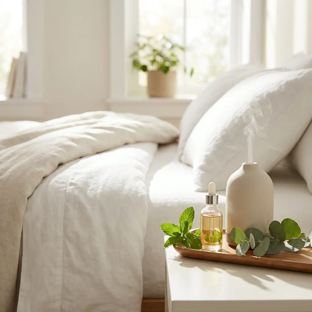 Menthe et eucalyptus : un duo naturel contre les punaises de lit