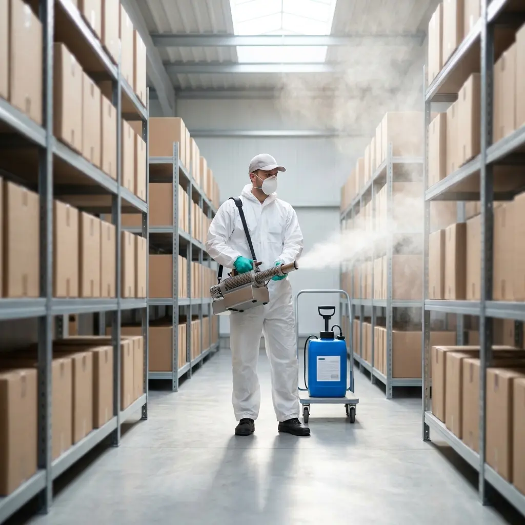 Désinfection et hygiène : comment assainir les zones de stockage