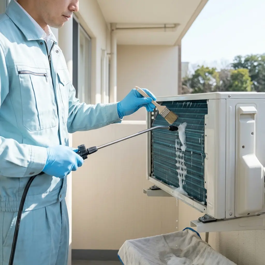 Désinfection des climatiseurs : éliminez les nids à bactéries et insectes
