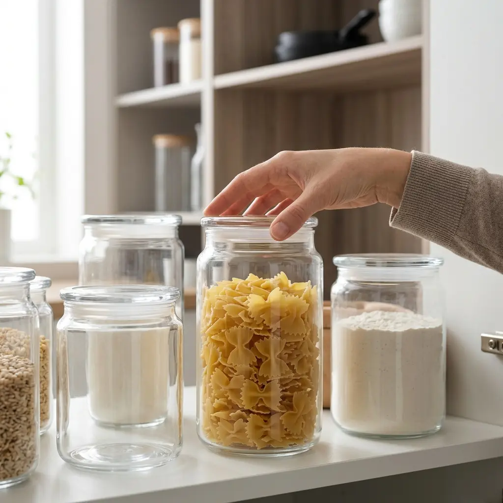 Mites alimentaires : prototypes de rangement pour vos placards