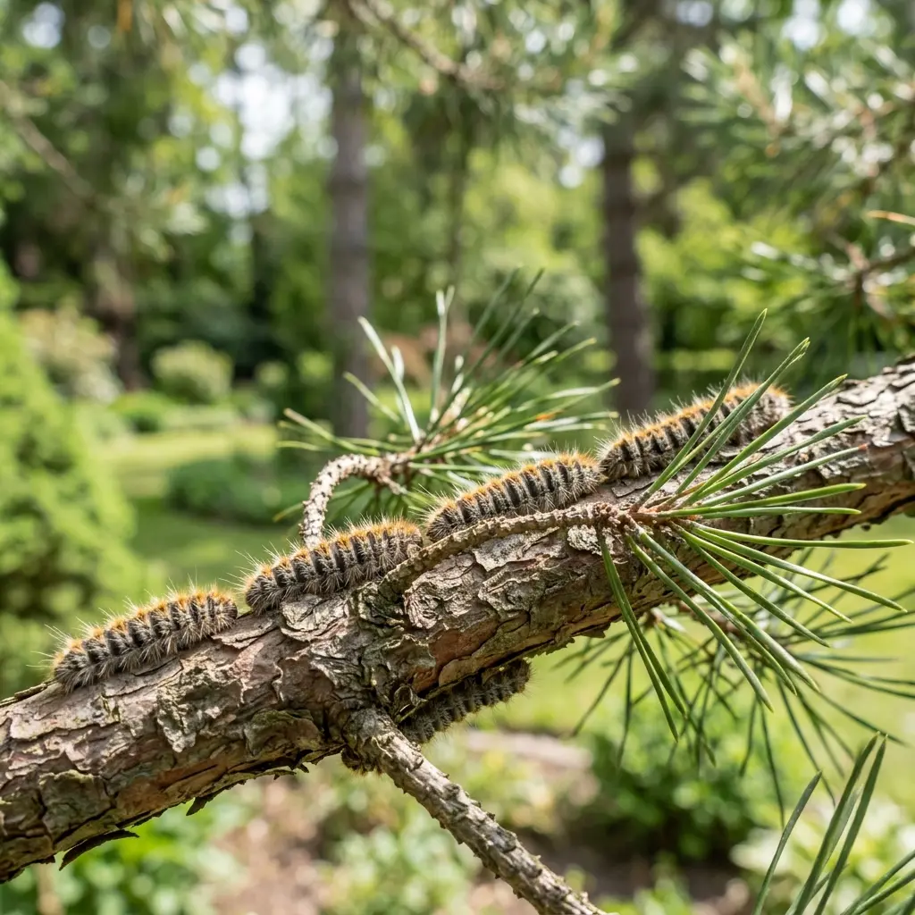Chenilles processionnaires : identifier les risques pour votre jardin