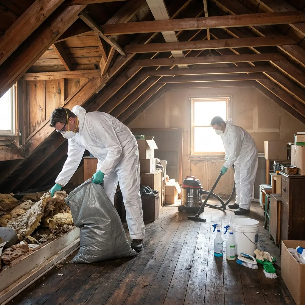 Nettoyer et désinfecter un grenier après une inondation : étapes clés