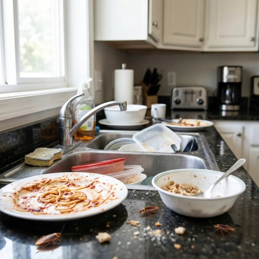 Cafards en cuisine : les erreurs de nettoyage qui les attirent