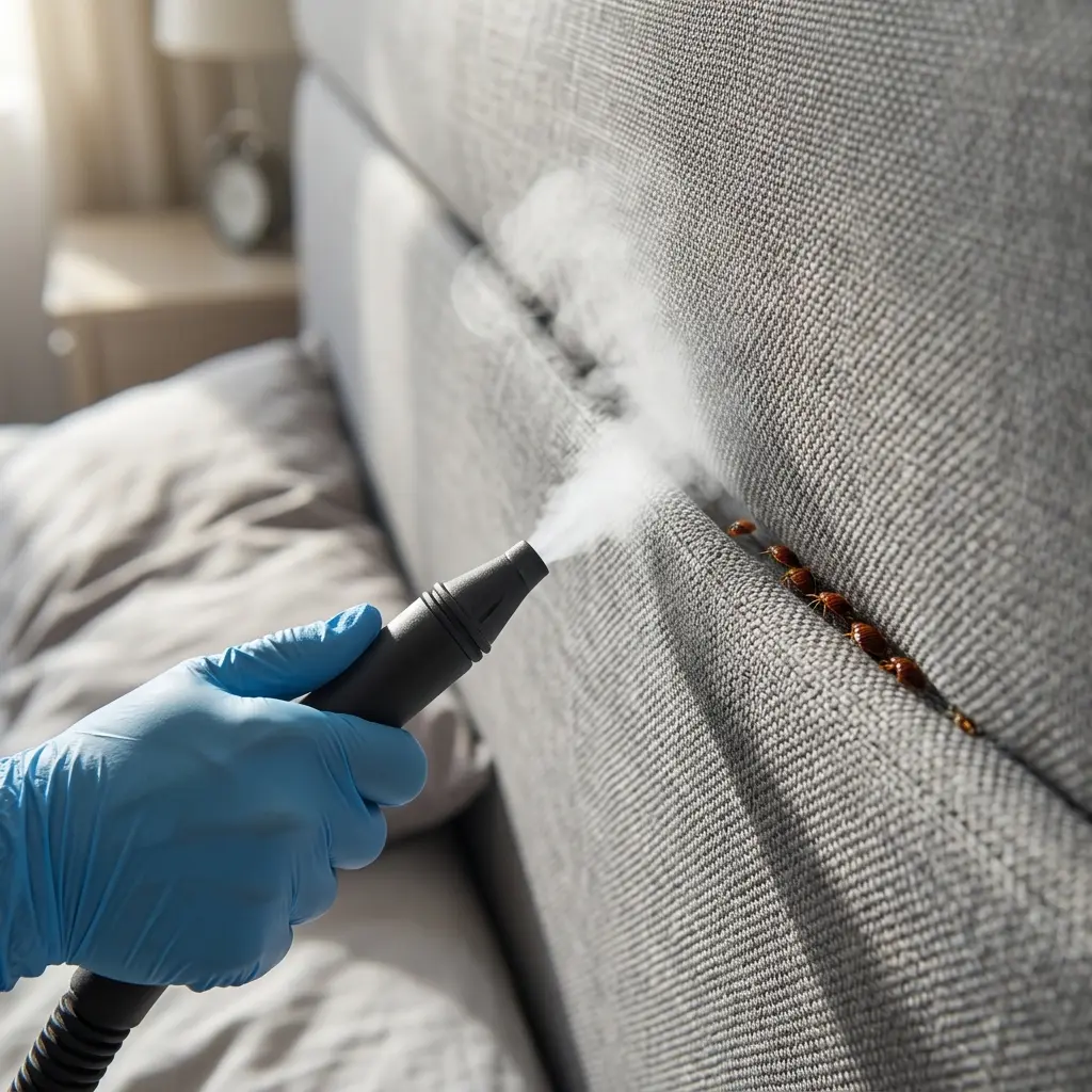 Punaises de lit : pourquoi le nettoyage vapeur ne suffit pas ?