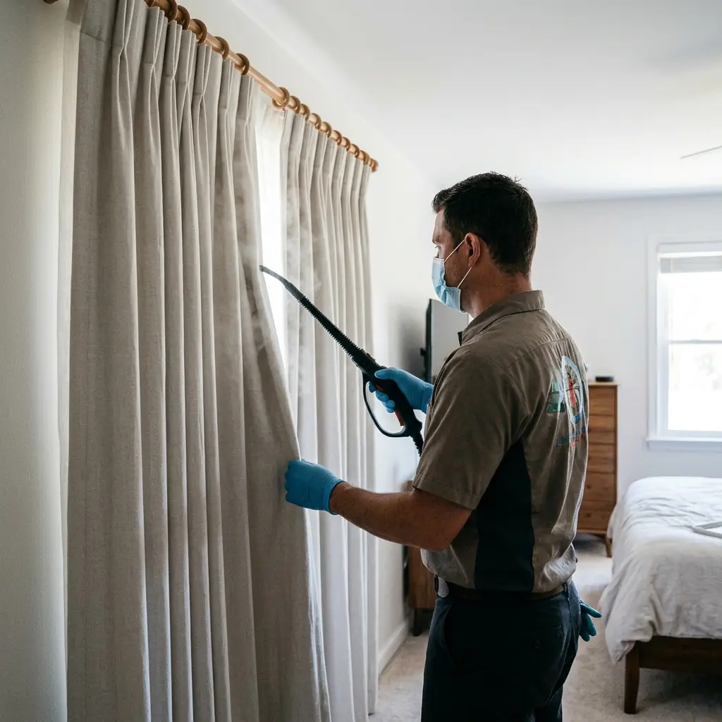 Punaises de lit : comment assainir vos rideaux et voilages ?
