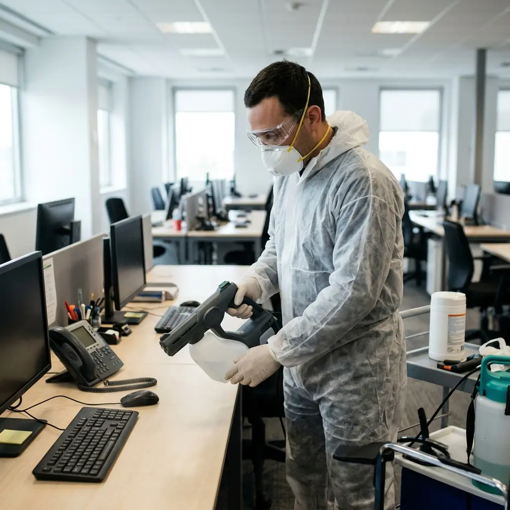 Désinfection : comment assainir vos locaux après un syndrome grippal