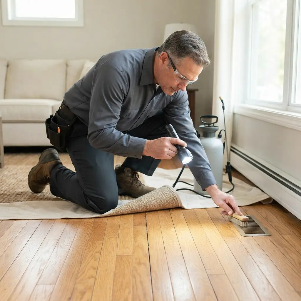 Désinsectisation : éviter l'invasion de puces de parquet