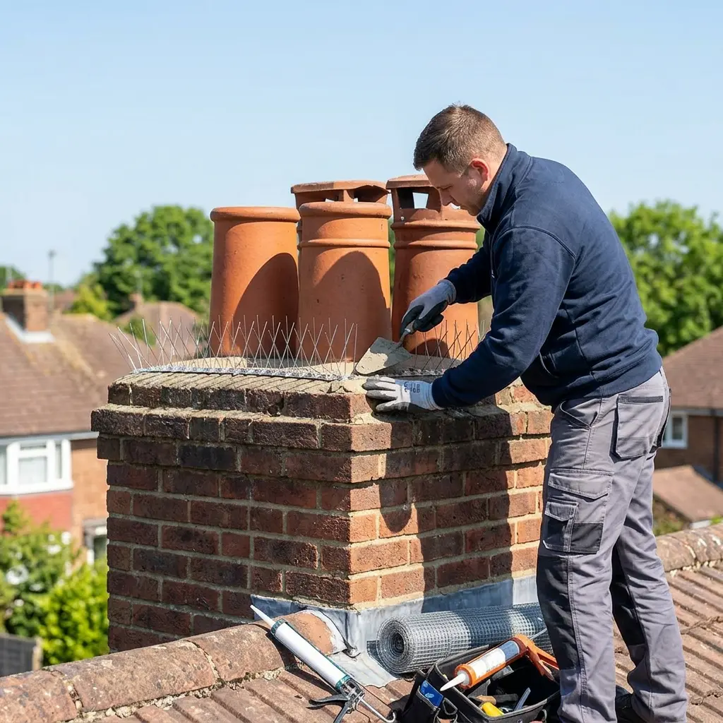 Dépigeonnage : protéger vos conduits de cheminée et conduits