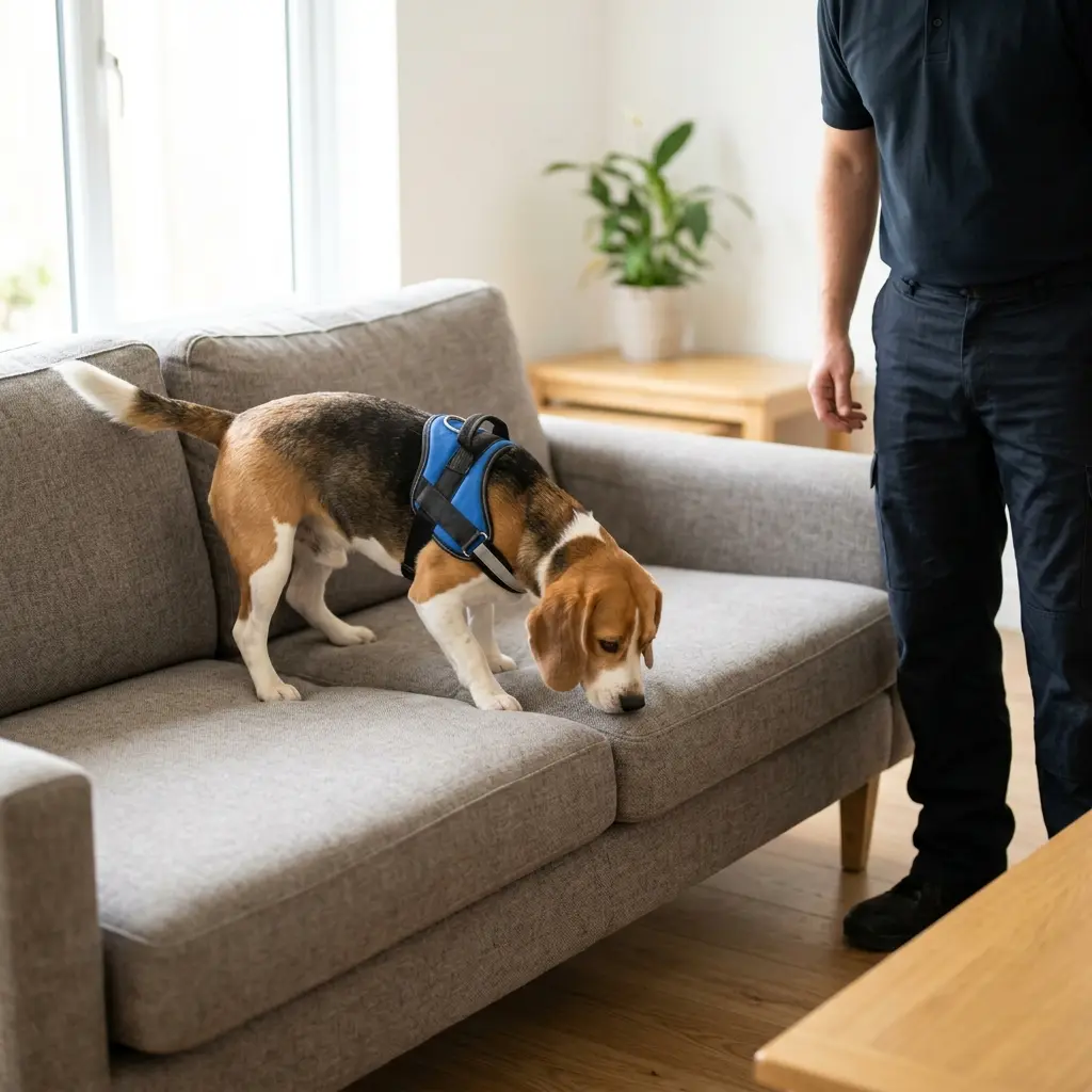 Détection canine : identifier les punaises de lit sans erreur