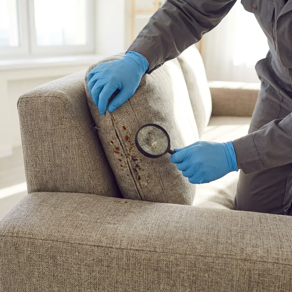 Punaises de lit : identifier les signes sur un canapé d'occasion