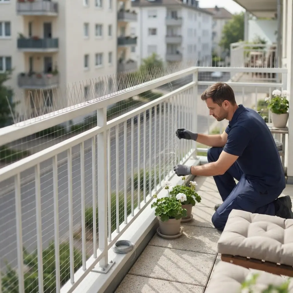 Dépigeonnage : protéger vos balcons et rebords de fenêtres