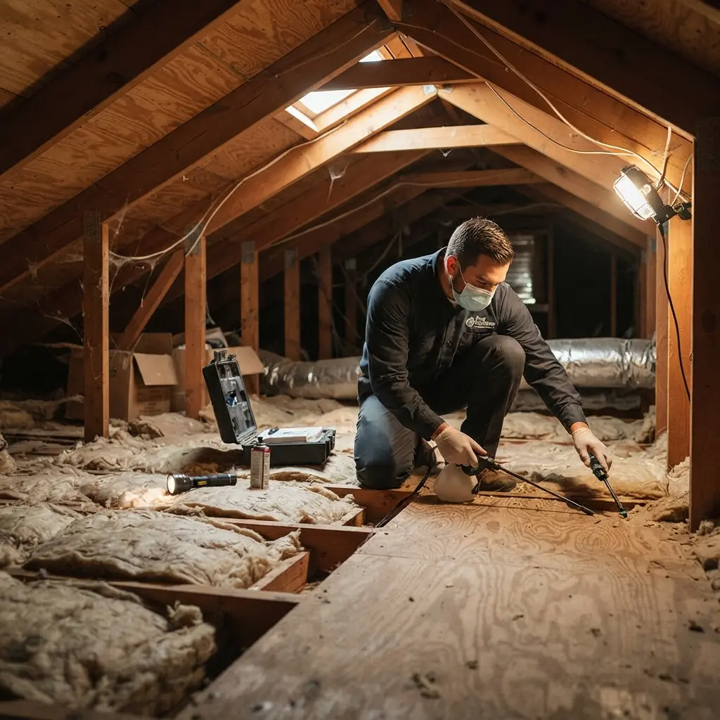 Désinsectisation : éliminer les insectes dans vos combles