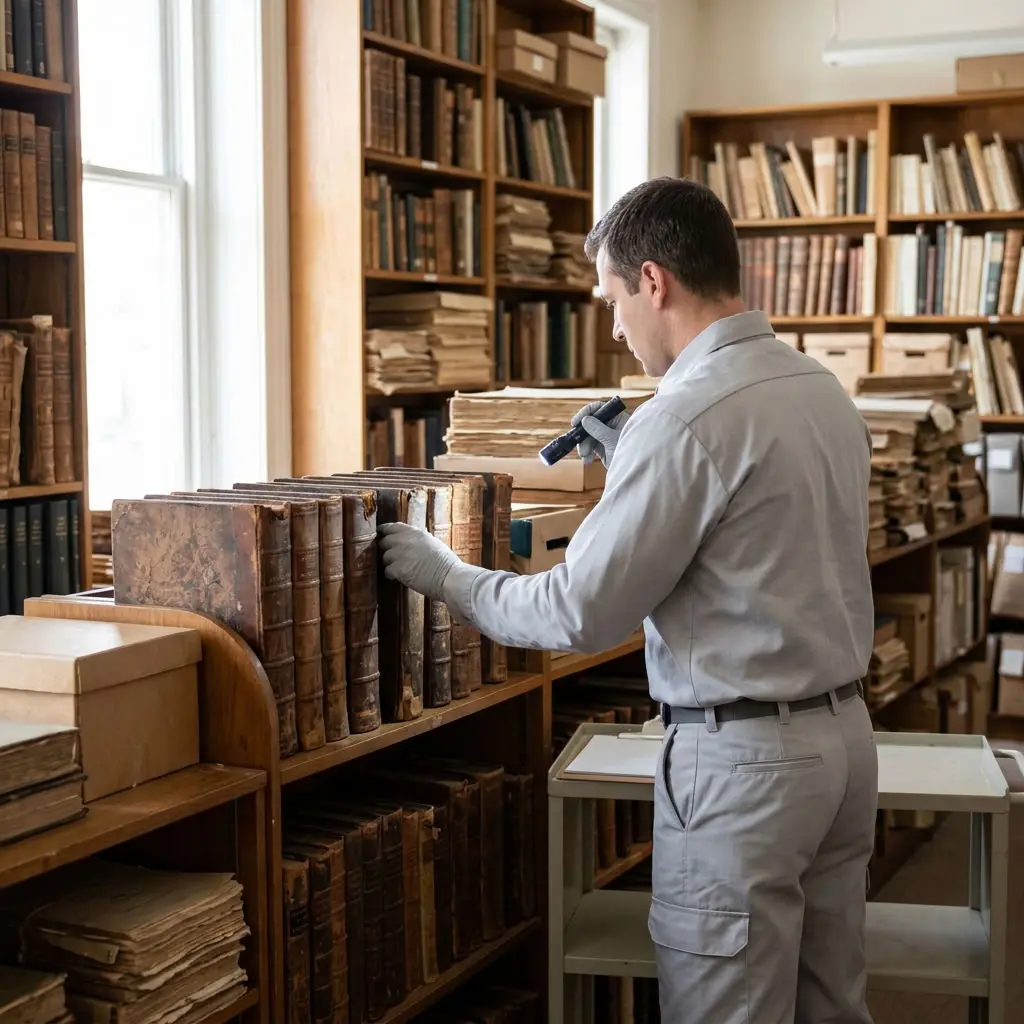 Désinsectisation : protéger vos collections de livres et papiers anciens