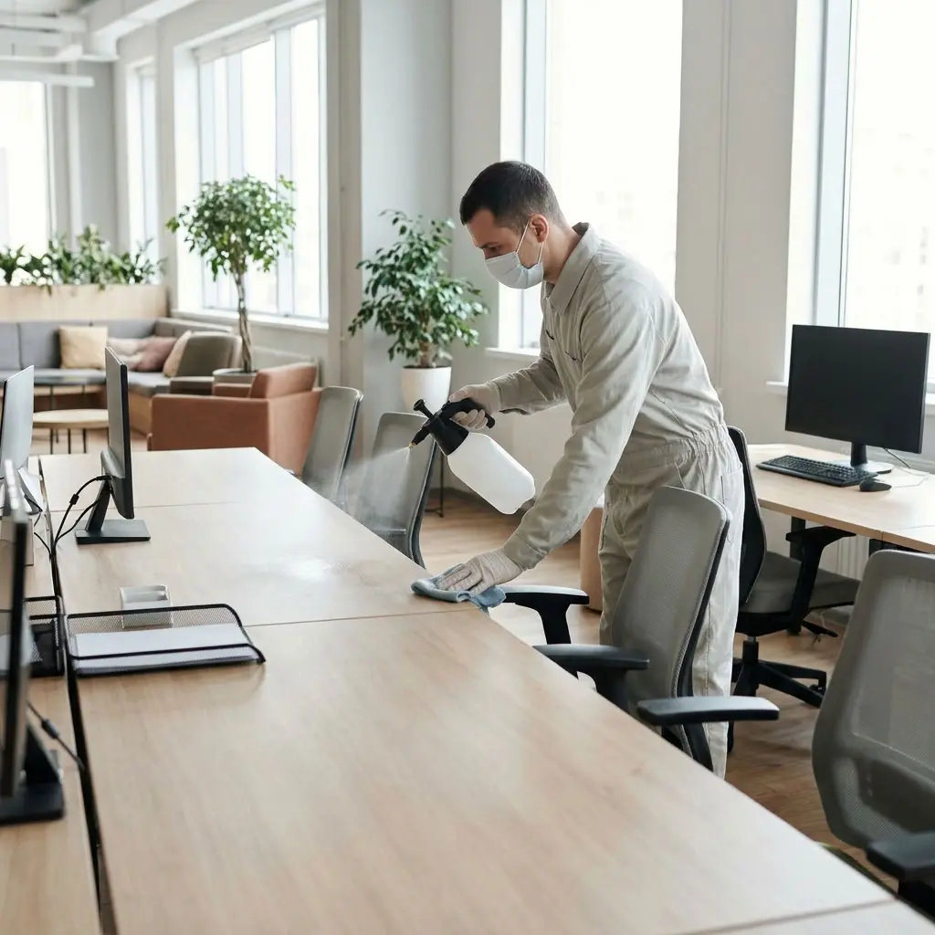 Désinfection : assurer l'hygiène des espaces de coworking et bureaux partagés