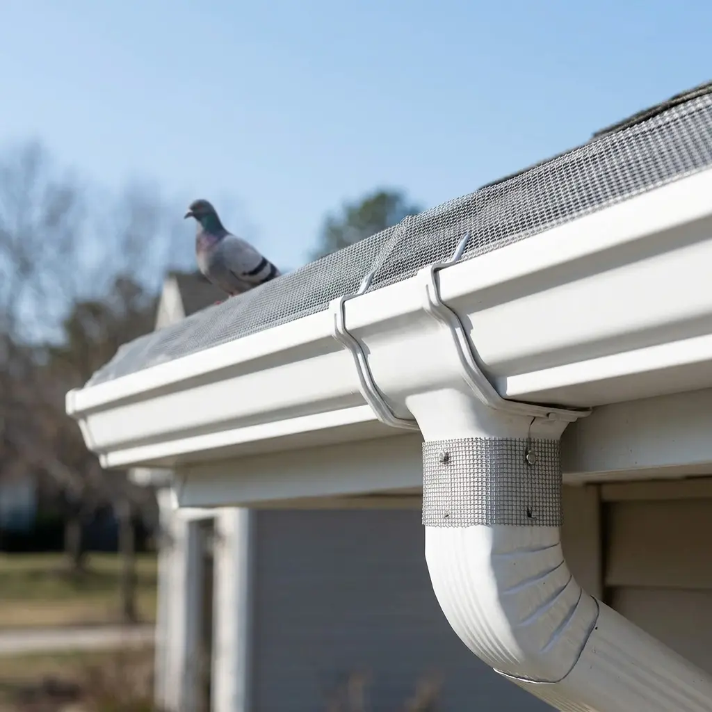 Dépigeonnage : comment protéger vos gouttières et descentes d'eau ?