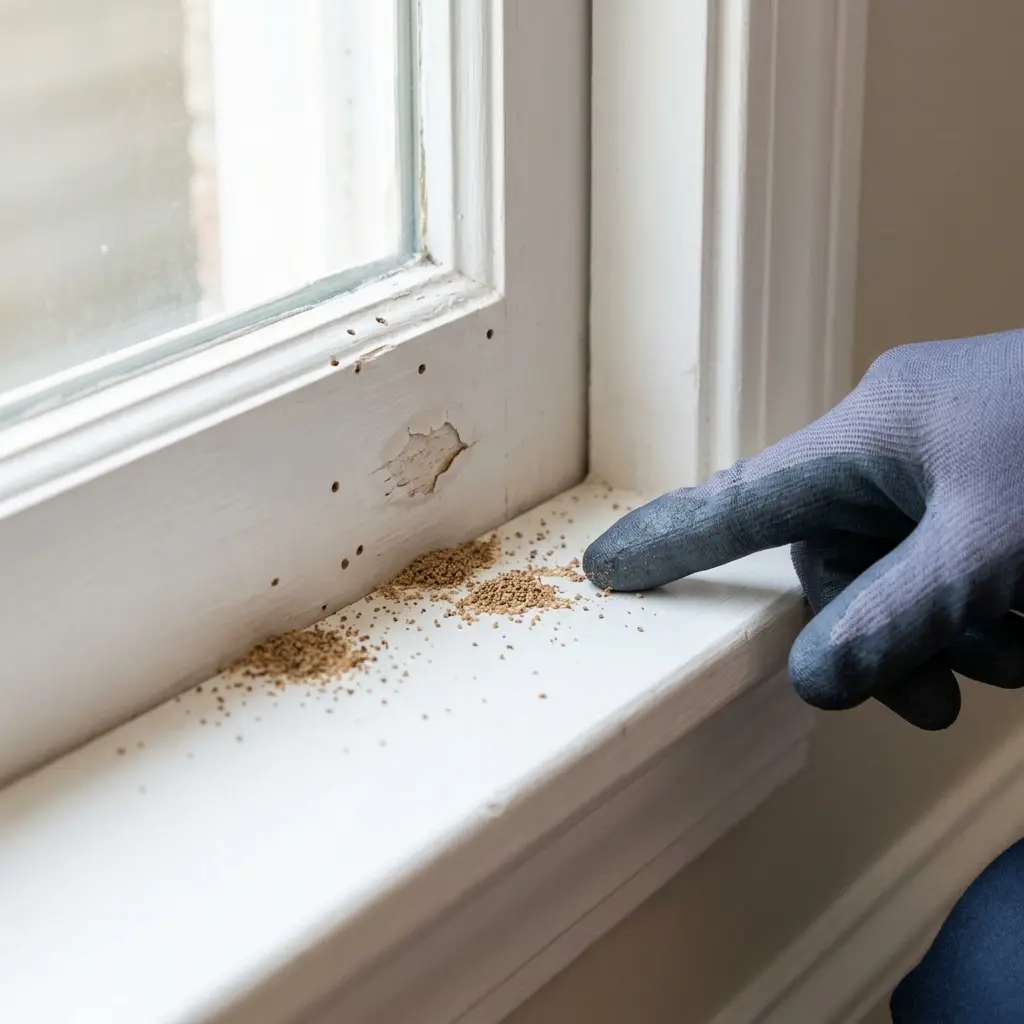 Termites : comment identifier les signes d'attaque sur vos menuiseries